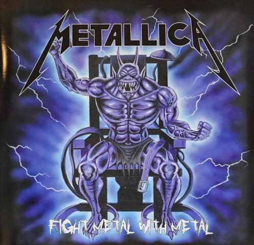 Metallica: Fight metal with metal 3 lp oranje vinyl, Cd's en Dvd's, Vinyl | Hardrock en Metal, Zo goed als nieuw, Verzenden