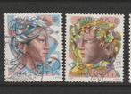 TSS Kavel 2320086 Zwitserland Europa gest minr 1315-1316, Ophalen, Gestempeld