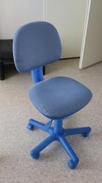 Bureaustoel blauw, Ophalen, Zo goed als nieuw, Blauw, Bureaustoel