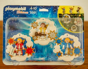 Playmobil Kerstdecoratie Engelen 5591 nieuw in doos! beschikbaar voor biedingen