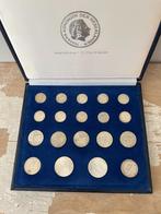 Complete set Juliana zilveren munten in cassette € 140,-, Postzegels en Munten, Munten | Nederland, Setje, Zilver, Ophalen of Verzenden