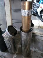 Diverse partijen RVS buizen, Doe-het-zelf en Verbouw, Buizen en Afvoer, Gebruikt, 60 tot 80 mm, Ophalen of Verzenden, Rvs