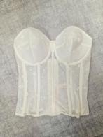 Bruidslingerie: Torselet, Corset, BH, Body Poirier, Poirier, Wit, Onbekend, Ophalen of Verzenden