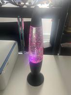 Glitter Multi-Color Lamp op batterijen., Ophalen, Gebruikt, Minder dan 50 cm