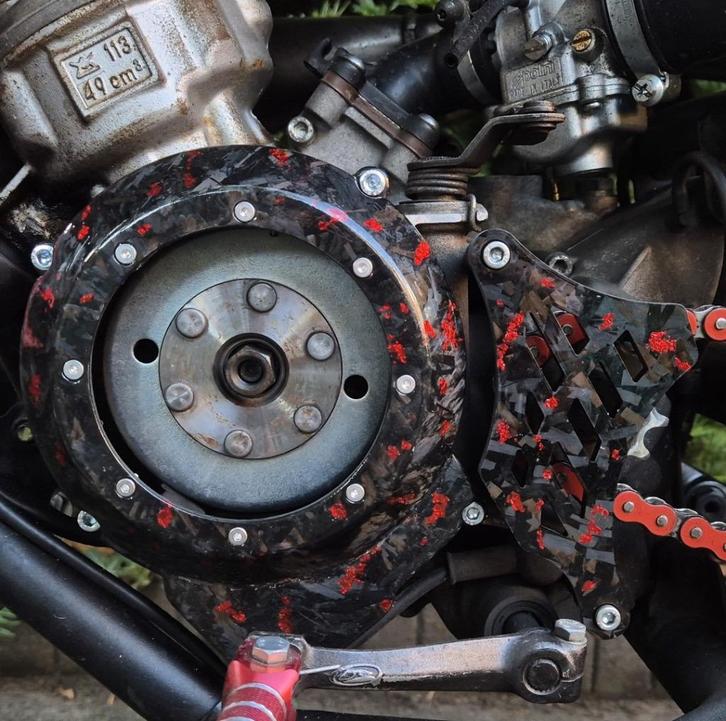 AM6 EURO3 Custom Kappen & Carbon Delen DVSPARTS, Fietsen en Brommers, Brommeronderdelen | Scooters, Nieuw, Beta, Overige typen