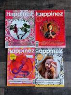 4x Happinez alleen in 1 koop samen €4,- Brievenbuspakket, Boeken, Ophalen of Verzenden, Zo goed als nieuw, Lichaam en Geest