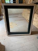 Kozijn inclusief raam dubbel glas, Raamkozijn, Zo goed als nieuw, Inclusief glas, 75 tot 150 cm