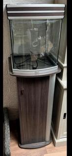 Aqualantis aquarium met heel veel spullen, Dieren en Toebehoren, Vissen | Aquaria en Toebehoren, Ophalen, Gebruikt, Leeg aquarium