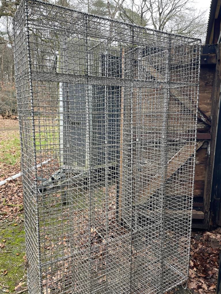 Antiek metalen locker, Ophalen, Zo goed als nieuw