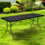 Klaptafel -180 x 75 x 74 cm - in Rotan-Look - Campingtafel., Caravans en Kamperen, Kampeermeubelen, Ophalen of Verzenden, Nieuw