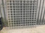 5 stuks Tuin betongaas gegalvaniseerd 1,80x1,80, Tuin en Terras, Tuinhekken en Hekwerk, Ophalen, Zo goed als nieuw, IJzer, Enkelstaafmat hekwerk
