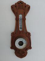 Vintage eikenhouten barometer/ thermometer., Ophalen of Verzenden, Zo goed als nieuw