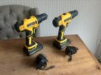 2 Accu Boormachines Powerplus 18V LI-ION Accuboormachine, Doe-het-zelf en Verbouw, Verzenden, Zo goed als nieuw, Boor- en Schroefmachine
