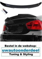 Achterklep Ducktale Spoiler Glans Zwart Voor Bmw 3 Serie E90, Ophalen of Verzenden