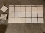 Witjes en sierlijke tegeltjes - ideaal toilet/wastafel, Doe-het-zelf en Verbouw, Tegels, Gebruikt, Ophalen of Verzenden, Minder dan 20 cm