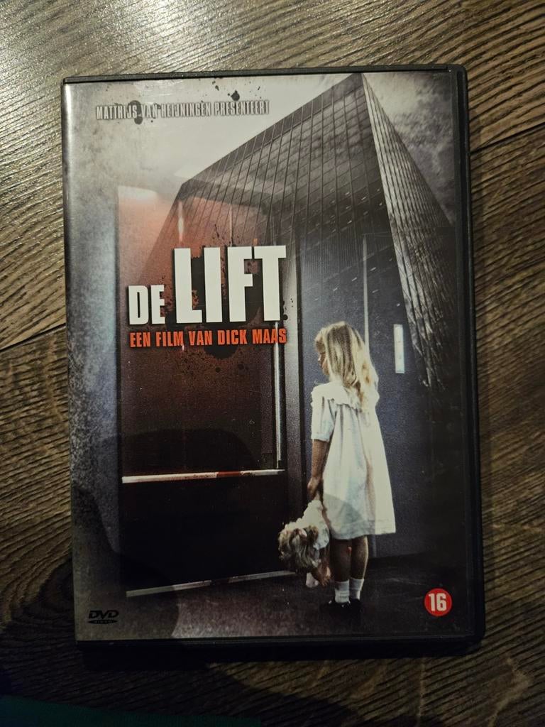 De Lift - Horror DVD Dick Maas Huub Stapel, Cd's en Dvd's, Vanaf 16 jaar, Ophalen of Verzenden, Zo goed als nieuw, Slasher