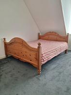 Grenen 2-persoonsbed, inclusief verstelbare lattenbodem, Ophalen, Eenpersoons, Nostalgisch, Overige maten