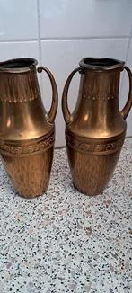 2 oude koperen potten, Antiek en Kunst, Antiek | Koper en Brons, Ophalen