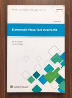 Elementair materieel strafrecht-Ter Haar & Meijer (3e druk), Ophalen of Verzenden, Zo goed als nieuw