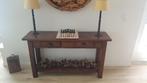 Mooie antieke massief eiken sidetable, Ophalen, 100 tot 150 cm, Eikenhout, Zo goed als nieuw