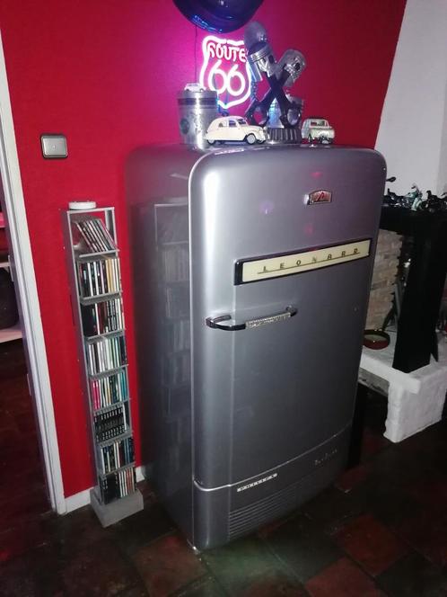 Koelkast, opbergkast, jaren 50, leonard, Verzamelen, Automaten | Gokkasten en Fruitautomaten, Zo goed als nieuw, Ophalen of Verzenden