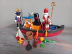 Playmobil 5206 - Stoomboot van Sinterklaas en Pakjes-Piet, Ophalen of Verzenden, Zo goed als nieuw, Complete set