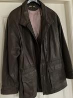 Heren jas van runderleer, maat 50 in zeer goede staat!, Ophalen of Verzenden, Zo goed als nieuw, Maat 48/50 (M), Bruin