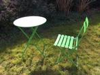 Bistroset; tafel en TWEE stoeltjes  NIEUW, Tuin en Terras, Tuinsets en Loungesets, Overige materialen, Nieuw, Tuinset, Ophalen