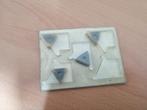 Wisselplaatjes 15mm Tialn driehoek staal P30, Verzenden, Nieuw