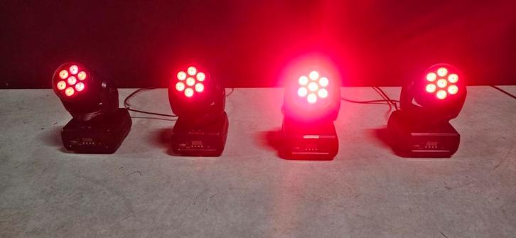 4X showtec kanjo wash, Muziek en Instrumenten, Licht en Laser, Gebruikt, Licht, Ophalen