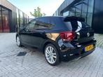 Volkswagen Polo 1.0 TSI R-Line DSG Clima Camera Keyless NL A, Stof, Gebruikt, Zwart, Origineel Nederlands
