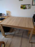 (uitschuifbare) rechthoekige tafel, Huis en Inrichting, Tafels | Eettafels, Ophalen, Gebruikt, 100 tot 150 cm, 50 tot 100 cm