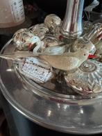 Antieke kerstbal /vogeltje op knijpertje, Diversen, Kerst, Ophalen of Verzenden, Gebruikt