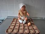 GEHAAKTE POPPENDEKEN MET BODYWARMER NIEUW, Ophalen, Nieuw, Babypop