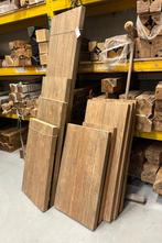 Massief teakhouten planken diverse maten, Doe-het-zelf en Verbouw, Hout en Planken, Minder dan 25 mm, Nieuw, Ophalen of Verzenden
