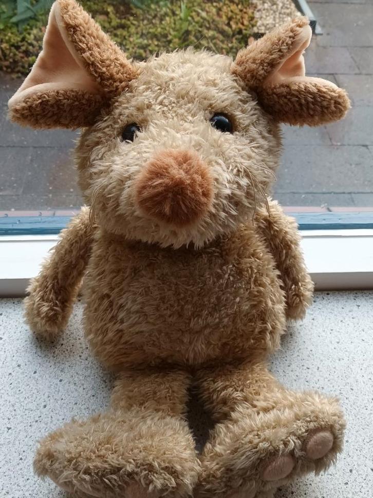Muis merk Happy Horse uit 2002 meet ca 48 cm totaal, Kinderen en Baby's, Speelgoed | Knuffels en Pluche, Zo goed als nieuw, Overige typen