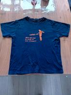 T-shirt  Yes-R (rapper)Mammie  (L), Maat 52/54 (L), Gedragen, Blauw, Ophalen of Verzenden