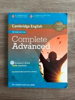 Cambridge English - Complete Advanced, Brook-Hart and Haines, Zo goed als nieuw, Alpha, HBO
