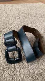 Blauwe leren riem van Expresso. Maat M/ 100 cm, Overige kleuren, 3 tot 5 cm, Expresso, Echt leder