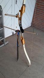 Greenhorn GL 2000 linkshandig, 68 inch 28 lbs., Ophalen of Verzenden, Gebruikt, Recurveboog