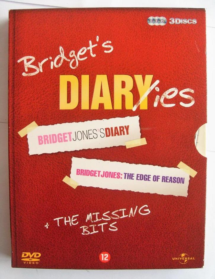 Bridget Jones' Diaries 1 & 2 (originele dvd's) Diary 1 & 2, Cd's en Dvd's, Dvd's | Komedie, Zo goed als nieuw, Romantische komedie