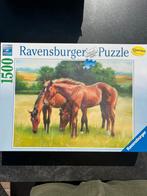 Ravensburger Puzzel - Paarden - 1500 Stukjes - Nieuw, Ophalen, 500 t/m 1500 stukjes, Nieuw, Legpuzzel