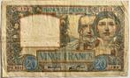 Frankrijk twintig franc 1941, Postzegels en Munten, Bankbiljetten | Europa | Niet-Eurobiljetten, Ophalen of Verzenden, Frankrijk