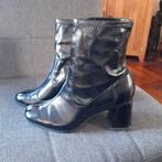 Zwarte lak enkellaarsjes maat 37, Ophalen of Verzenden, Zo goed als nieuw, Zwart, Lage of Enkellaarzen