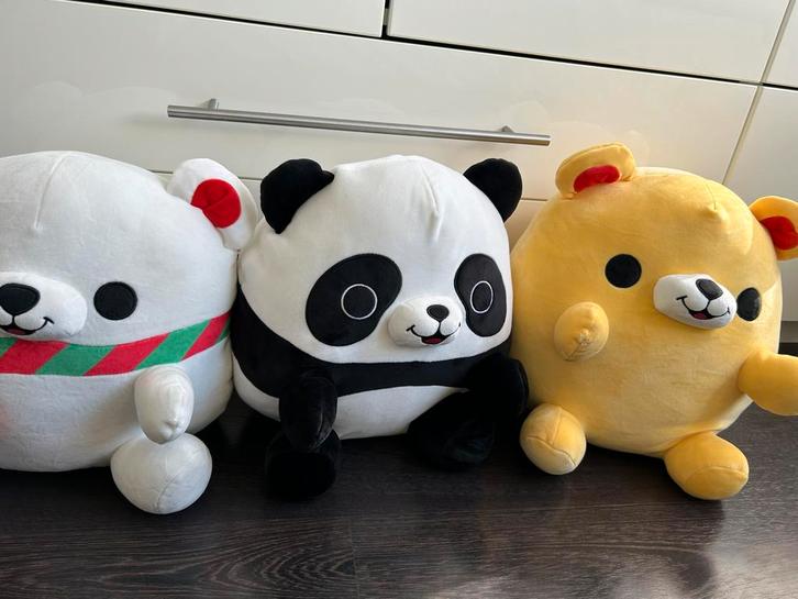 3 grote Snackles, Kinderen en Baby's, Speelgoed | Knuffels en Pluche, Zo goed als nieuw, Overige typen, Ophalen of Verzenden