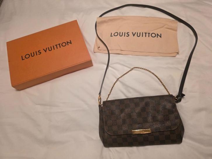 Orginele LV tas, Sieraden, Tassen en Uiterlijk, Tassen | Schoudertassen, Gebruikt, Overige merken, Bruin, Ophalen