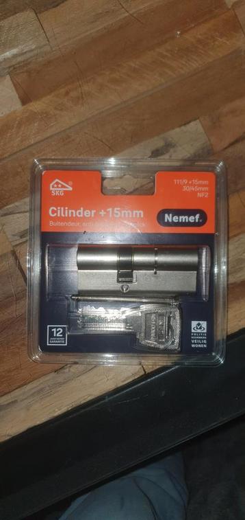 Nemef Cilinder +15mm - Nieuw in verpakking! beschikbaar voor biedingen