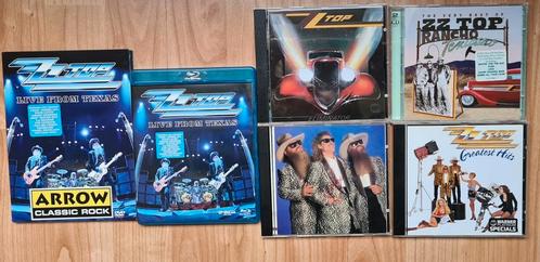 Collectie verzameling originele cd's  + bluray zz top, Cd's en Dvd's, Cd's | Rock, Zo goed als nieuw, Overige genres, Ophalen of Verzenden