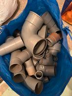 Buizen 2 tassen., Doe-het-zelf en Verbouw, Buizen en Afvoer, Ophalen, Pvc, Zo goed als nieuw, Minder dan 2 meter
