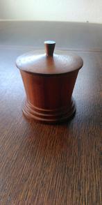 Vintage Houten Sigarettenbakje met Deksel, Ophalen